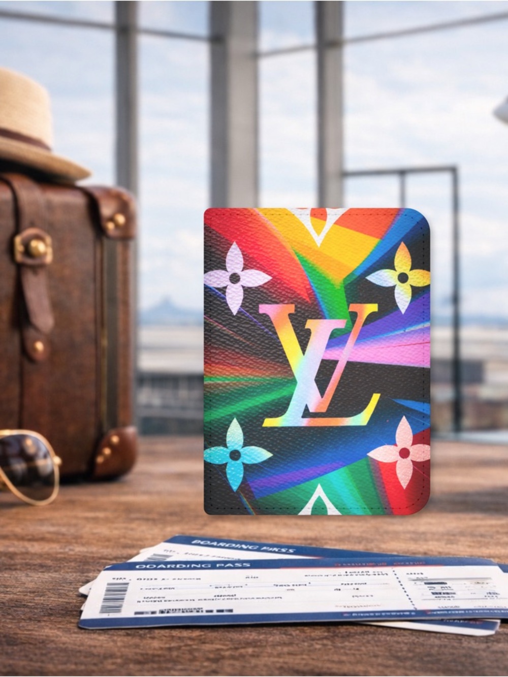 HANDMADE FASHION Passport and ID Holder